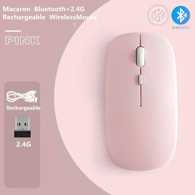 Mouse Recarregável Bluetooth